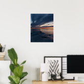 North Point Sunrise Milwaukee, Wisconsin Poster (Thuiskantoor)