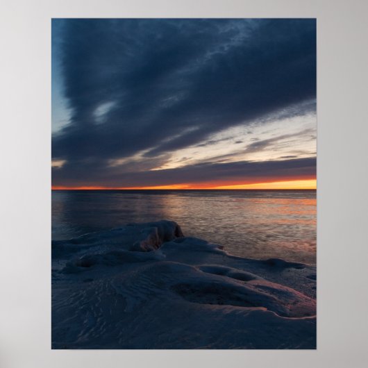 North Point Sunrise Milwaukee, Wisconsin Poster (Voorkant)