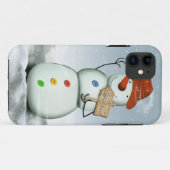 North Pole Bound Snowman Case-Mate iPhone Case (Achterkant (horizontaal))