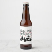 North Pole Brewing Company Bier Etiket (Voorkant)