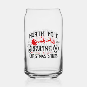 North Pole Brewing Company Blikvorm Glas