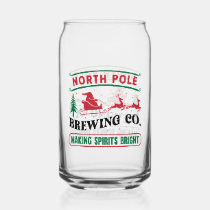 North Pole Brewing Company Blikvorm Glas