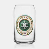 North Pole Brewing Company Blikvorm Glas (Achterkant)