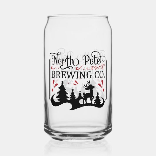 North Pole Brewing Company Blikvorm Glas (Voorkant)