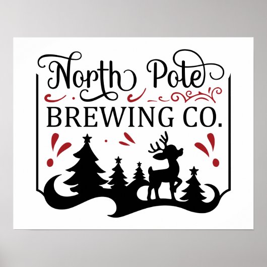North Pole Brewing Company Poster (Voorkant)