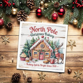 North Pole Christmas Bakery Servet