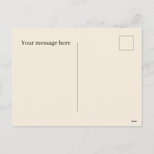 North Pole Christmas mints voeg bericht toe Feestdagenkaart (Achterkant)