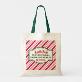 North Pole Christmas Tas Gift Bag (Achterkant)