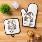 North Pole Cookie Co. Ovenwant & Pannenlap Set (Top down)
