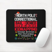 North Pole Correctional Kidnapping geruilde broer Muismat (Met muis)