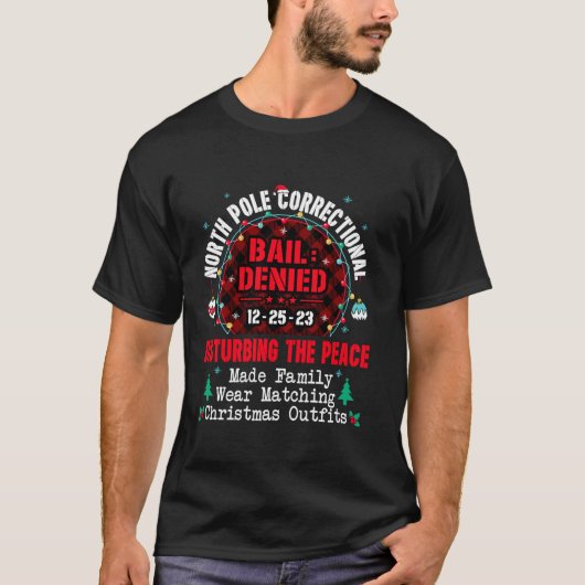 North Pole Correctional Made Family draag T-shirt (Voorkant)