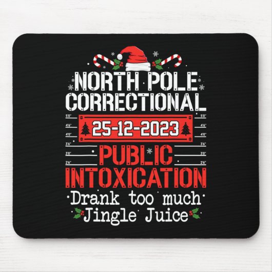 North Pole Correctional Public Intoxication Famili Muismat (Voorkant)