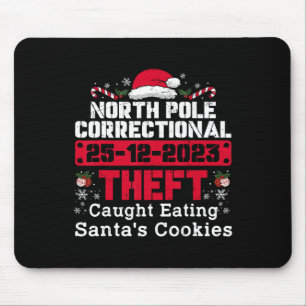 North Pole Correctional Theft betrapt op het eten Muismat