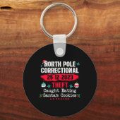 North Pole Correctional Theft betrapt op het eten Sleutelhanger (Voorkant)