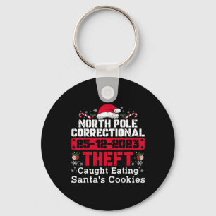 North Pole Correctional Theft betrapt op het eten  Sleutelhanger