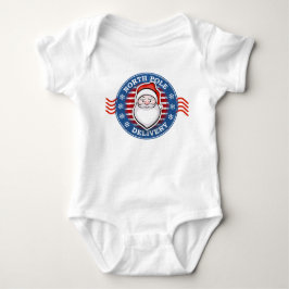 North Pole Delivery Baby Bodysuit