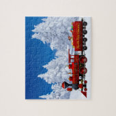 North Pole Express kersttrein Legpuzzel (Verticaal)