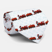 North Pole Express kersttrein Stropdas (Opgerold)