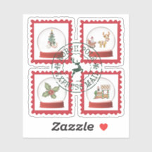 North Pole Express Mail – Christmas Sticker