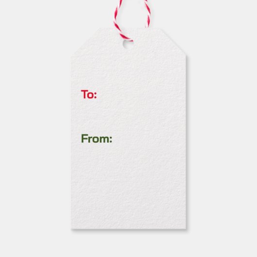 North Pole Express Mail Label Cadeaulabel (Achterkant)