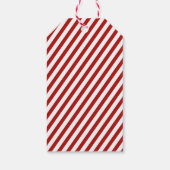 North Pole Express Mail Levering Rood Groen Cadeaulabel (Achterkant)