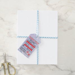 North Pole Express: Special Delivery Tag Cadeaulabel