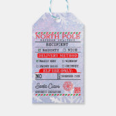 North Pole Express: Special Delivery Tag Cadeaulabel (Voorkant)
