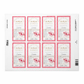 North Pole Express Speciale Leveringsgeschenk Stic Etiket (Full Sheet)
