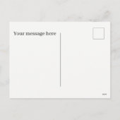 North Pole Gingerbread Baking Company voeg bericht Feestdagenkaart (Achterkant)