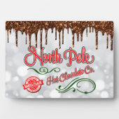 North Pole Hot Chocolade Fotoplaat (voorkant)