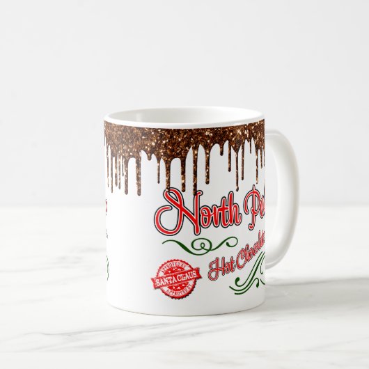 North Pole Hot Chocolade Koffiemok (Voorkant rechts)