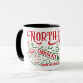 North Pole Hot Chocolade Mok (Voorkant links)