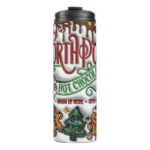 North Pole Hot Chocolate Co. Thermosbeker (Voorkant)