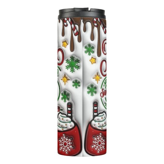 North Pole Hot Chocolate Co. Thermosbeker (Achterkant)