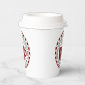 North Pole Hot Chocolate Company Kerstfeest Papieren Bekers (Rechts)