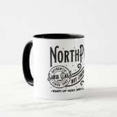 North Pole Hot Chocolate Company/Kerstmis Mok (Voorkant links)