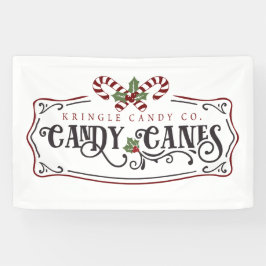 North Pole Kringle snoep Company Spandoek