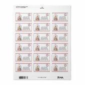 North Pole Mail | Enchanted Elf Etiket (Full Sheet)