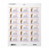 North Pole Mail | Enchanted Elf Etiket (Full Sheet)