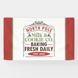 North Pole Milk Cookie Company Spandoek