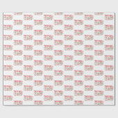 North Pole Milk koekje kerst Cadeaupapier (Vlak)