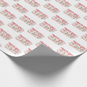 North Pole Milk koekje kerst Cadeaupapier (Hoek)