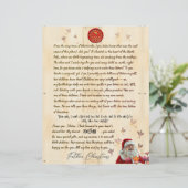 North Pole Personal Christmas Letter From Santa (Staand voorkant)
