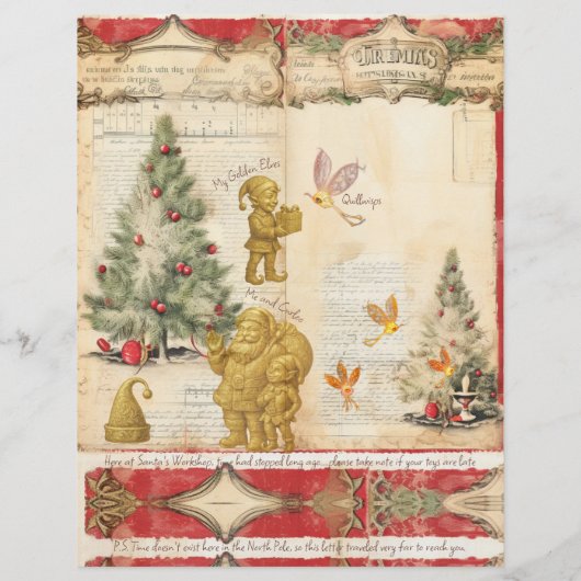 North Pole Personal Christmas Letter From Santa (Achterkant)