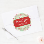 North Pole Productions Kerst sticker Labels (Envelop)