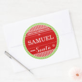 North Pole Productions Kerst sticker Labels (Envelop)