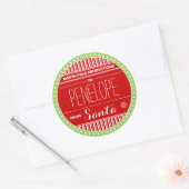 North Pole Productions Kerst sticker Labels (Envelop)