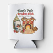 North Pole Readers Club Christmas Books Xmas Lover Blikjeskoeler (Voorkant)