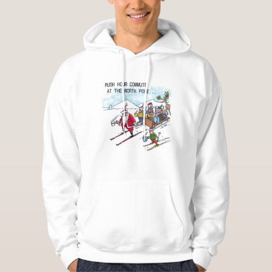 North Pole Rush Hour hoodie (Voorkant)