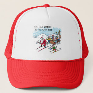 North Pole Rush Hour trucker hoed Pet